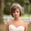 Wedding Hairstyles For Short Hair And Veil (Photo 7 of 15)