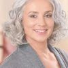 Medium Hairstyles For Women With Gray Hair (Photo 9 of 15)