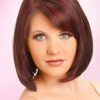 Rounded Bob Hairstyles With Side Bangs (Photo 23 of 25)