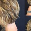Blonde Textured Haircuts With Angled Layers (Photo 18 of 25)