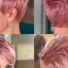 Pastel Pink Textured Pixie Hairstyles (Photo 19 of 25)