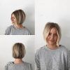 Center Part Short Hairstyles (Photo 21 of 25)