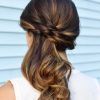 Side-Swept Curly Ponytail Hairstyles (Photo 6 of 25)