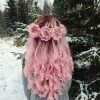 Braided Millennial-Pink Pony Hairstyles (Photo 19 of 25)