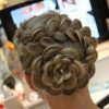 French Braids In Flower Buns (Photo 4 of 15)