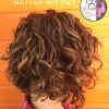 Nape-Length Curly Balayage Bob Hairstyles (Photo 8 of 25)