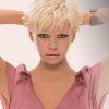 Platinum Blonde Pixie Hairstyles With Long Bangs (Photo 4 of 25)