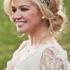 Wedding Hairstyles For Medium Length Hair With Tiara (Photo 3 of 15)
